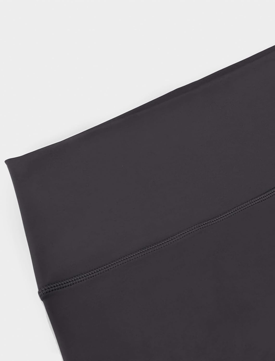 Yvette Womens Biker Shorts Tummy Control High Waist Running Workout Yoga Shorts(Dark Grey)