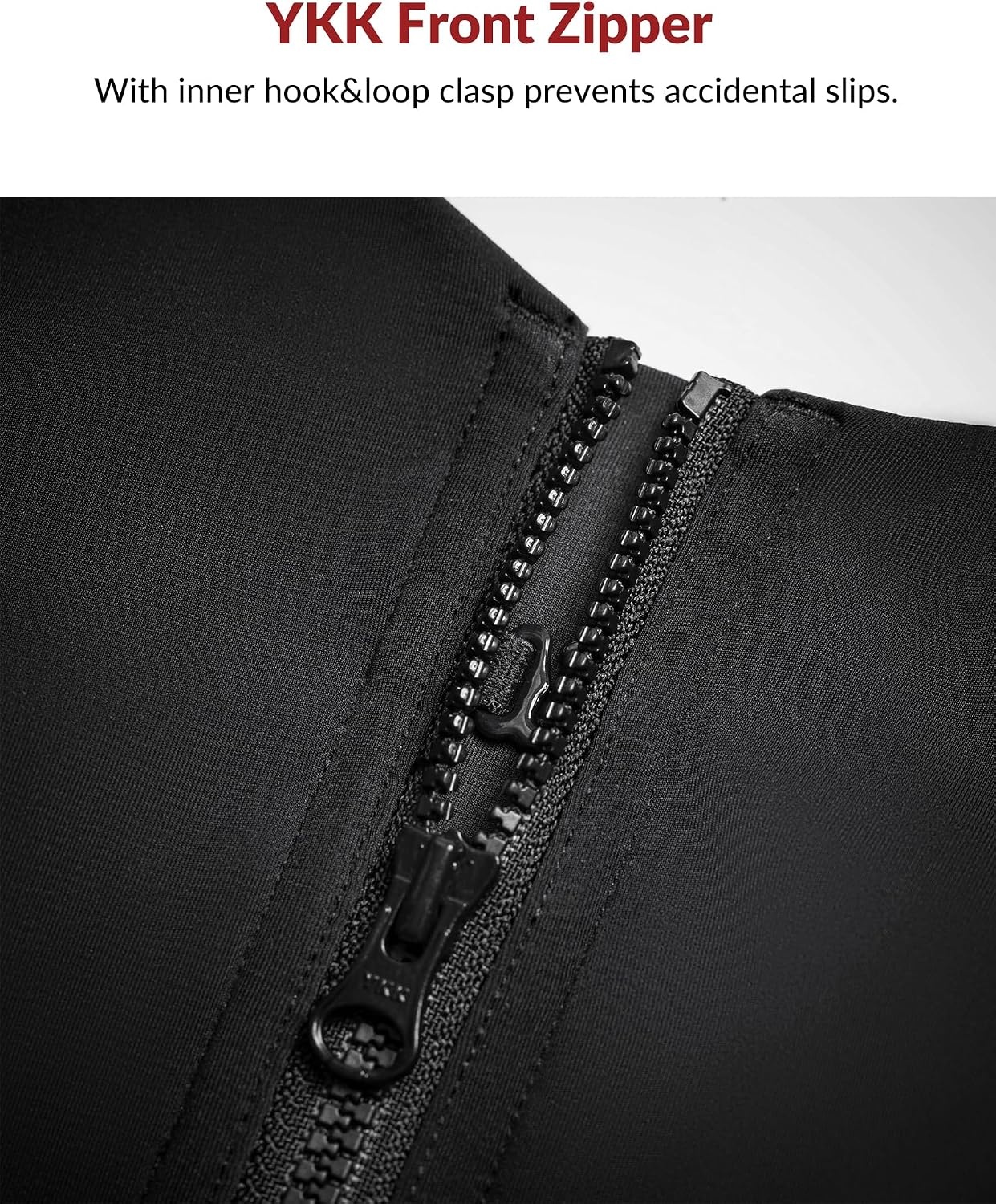 Yvette High Support Zip Sports Bra with Adjustable Straps | High Impact, Supportive, Front Zip, Large Breasts, Comfy, Wireless, Sewm-in Pads(Black)